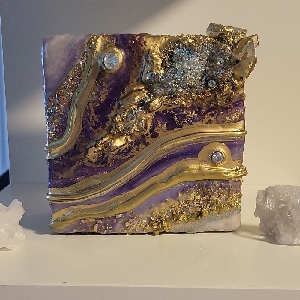 Purple geode mini